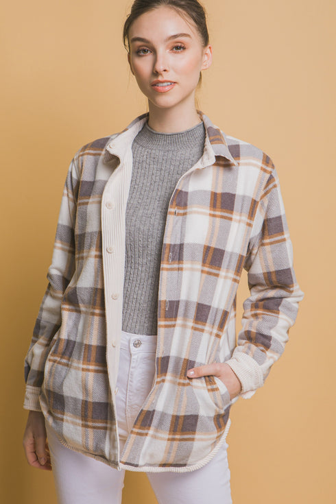 CORDUROY REVERSIBLE JACKET